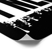 chaotischer Buß Laufsteg Rap ich brauche ein Nicke Poster (Ecke)