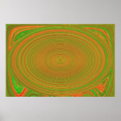 Chaotischer Wirbel. Poster (Vorne)