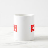 Chap-Briefmarke Kaffeetasse (Mittel)