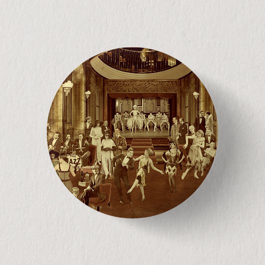 Chapa Art Deco Night Club (Golden Edition) Button (Vorderseite)