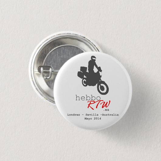 Chapa de HebboRTW Button (Vorne & Hinten)