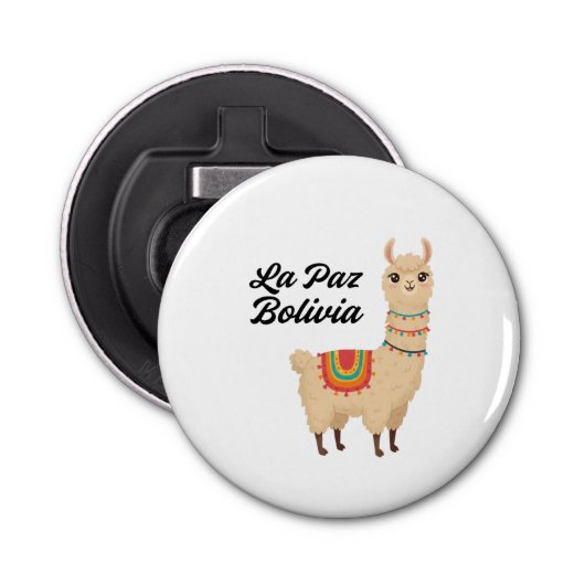 Chapa deBolivia  Flaschenöffner (Vorderseite)