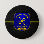 Chapa emblema Seguridad Privada España Button (Vorderseite)