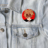 Chapa, Pin decorativo de Bakugou Katsuki. Button (Beispiel)