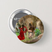 Chapa Redonda De 5 Cm Circe na Quinta da Regaleira Button (Vorne & Hinten)