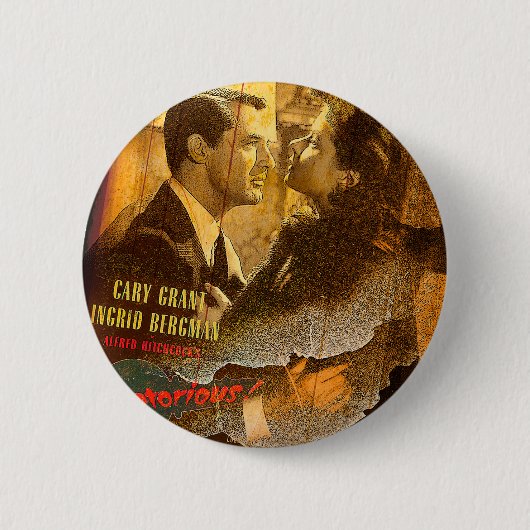 Chapa Redonda De 5 cm Miss Hubberman ist in Schwie Button (Vorderseite)