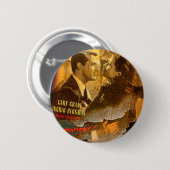 Chapa Redonda De 5 cm Miss Hubberman ist in Schwie Button (Vorne & Hinten)