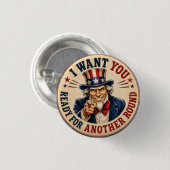 Chapa tio sam button (Vorne & Hinten)