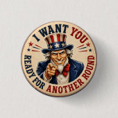 Chapa tio sam button (Vorderseite)