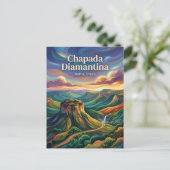 Chapada Diamantina Brasilien Postkarte (Stehend Vorderseite)