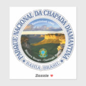 Chapada Diamantina NP Aufkleber (Blatt)
