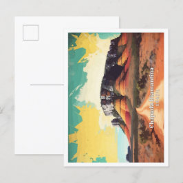 Chapada Diamantina Pop Kunst, Dichtung und Musik Postkarte