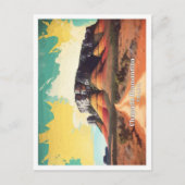 Chapada Diamantina Pop Kunst, Dichtung und Musik Postkarte (Vorderseite)