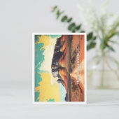 Chapada Diamantina Pop Kunst, Dichtung und Musik Postkarte (Stehend Vorderseite)