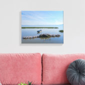 Chapala Pelicans Leinwanddruck (Insitu (Wohnzimmer))