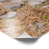 Chapala-See und Berge Fotodruck (Ecke)