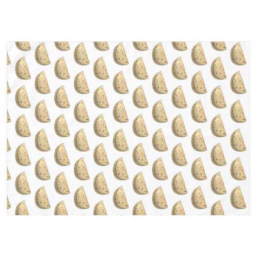 Chapati Roti India Indian Food Bread Flatbrett Tischdecke (Vorderseite (Horizontal))