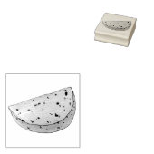 Chapati Roti Indian Food Brot Brot Brot Bäckerei Gummistempel (Stempel)