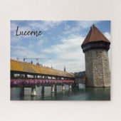 Chapel Bridge Luzern Puzzle (Horizontal)