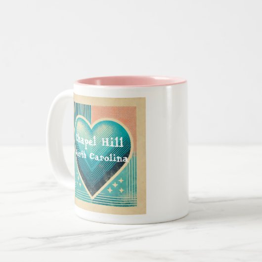 Chapel Hill Heart Coffee Tasse (Vorderseite Links)