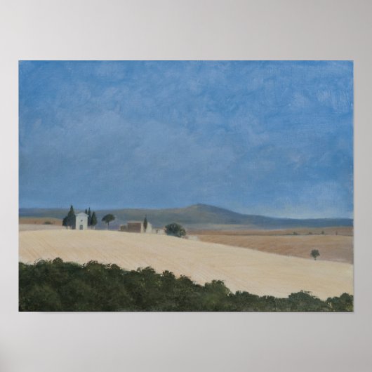 Chapel near Pienza 2012 Poster (Vorne)