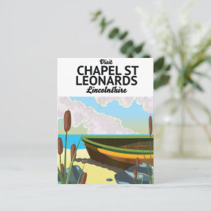 chapel st leonards, Lincolnshire Ferienposter. Postkarte