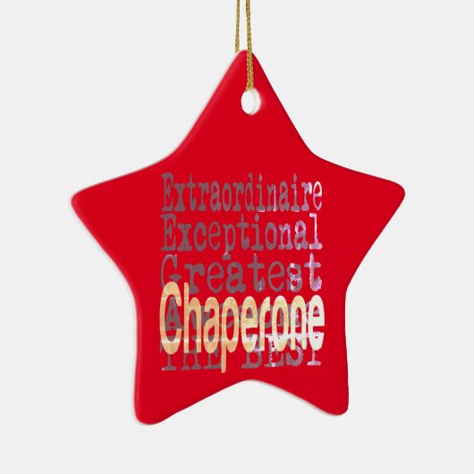 Chaperone Extraordinaire Keramik Ornament (Rechts)