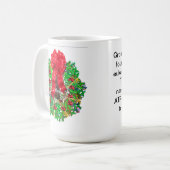 Chaperonin Weihnachten Kaffeetasse (Vorderseite Links)