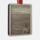 Chapin Frucht-Ranch Ornament Aus Metall (Rechts)