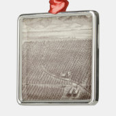 Chapin Frucht-Ranch Ornament Aus Metall (Links)