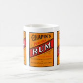 Chapins Rum-Label Kaffeetasse (Mittel)