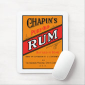Chapins Rum-Label Mousepad (Mit Mouse)