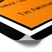 Chapins Rum-Label Poster (Ecke)