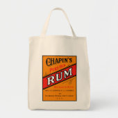 Chapins Rum-Label Tragetasche (Vorne)