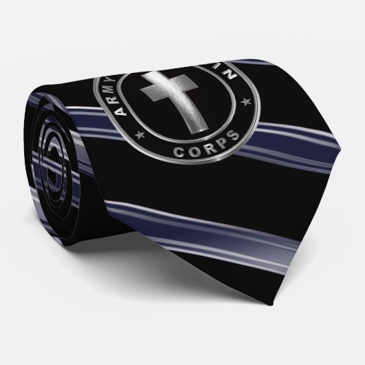 Chaplain Corps Army Veteran Krawatte (Gerollt)