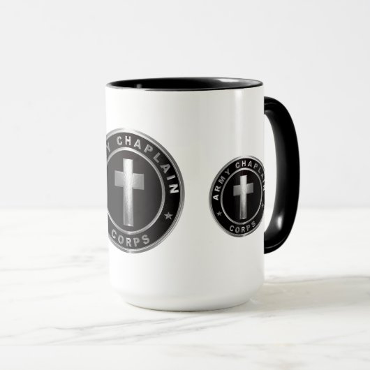 Chaplain Corps Army Veteran   Tasse (VorderseiteRechts)