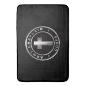 Chaplain Corps Badematte (Vorderseite Vertikal)