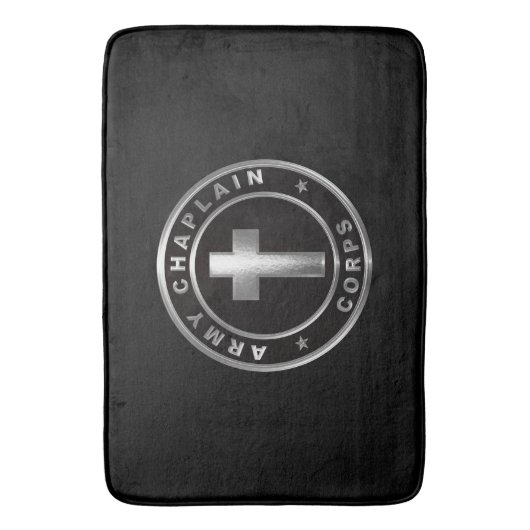 Chaplain Corps Badematte (Vorderseite Vertikal)