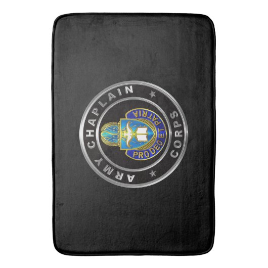 Chaplain Corps Badematte (Vorderseite Vertikal)