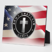 Chaplain Corps Fotoplatte (Seite)