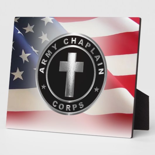 Chaplain Corps Fotoplatte (Seite)