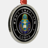 Chaplain Corps Ornament Aus Metall (Rechts)
