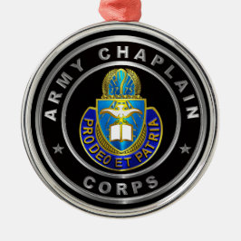 Chaplain Corps Ornament Aus Metall