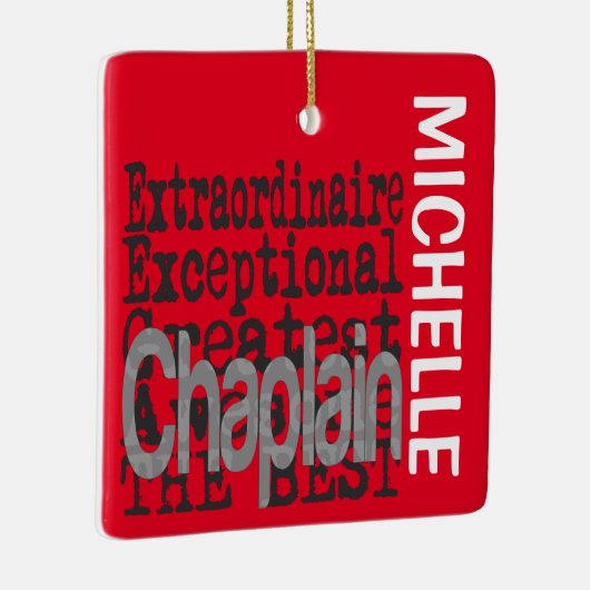 Chaplain Extraordinaire CUSTOM Keramikornament (Rechts)