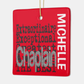 Chaplain Extraordinaire CUSTOM Keramikornament (Links)