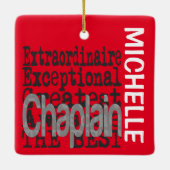 Chaplain Extraordinaire CUSTOM Keramikornament (Rückseite)