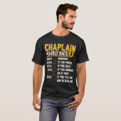 Chaplain Hourly Rate Chaplain Clergy Religious Lea T-Shirt (Vorne ganz)