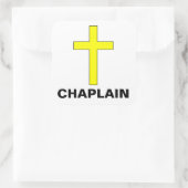 Chaplain Vehicle Decal Quadratischer Aufkleber (Tasche)