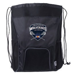 ChapLAX haftet Schilddrawstring-Rucksack