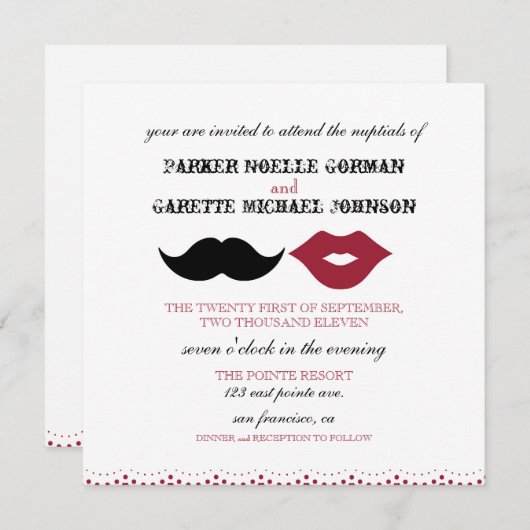 CHAPLIN - BARCELONA EINLADUNG (Vorne/Hinten)